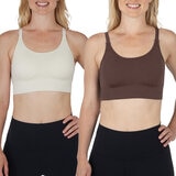 90° Degree By Reflex Brasier deportivo para Dama Blanco Grande