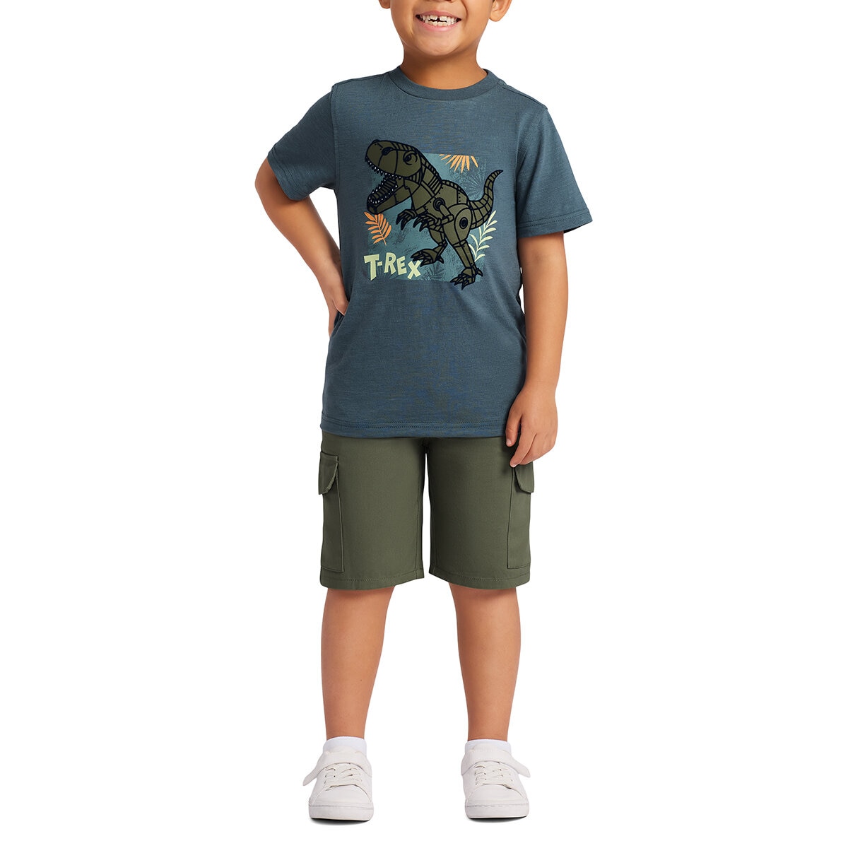 Kids Headquarters Conjunto de 4 Piezas para Niños y Niñas Dinosaurio 6 Años