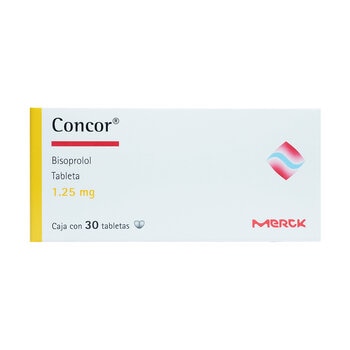 Concor 1.25 mg 30 Tabletas