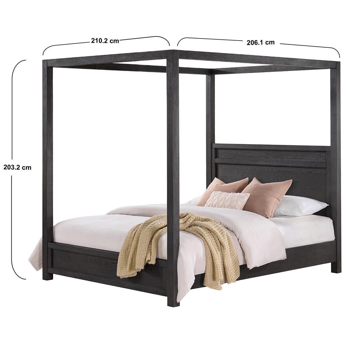 Universal Broadmoore, Cama Tamaño King Con Dosel