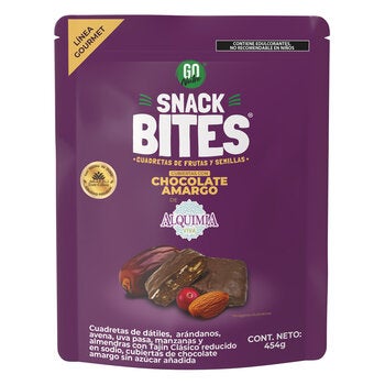 Go Nutre Snack Bites Cubiertas con Chocolate Amargo 454 g Go Nutre Snack Bites Cubiertas con Chocolate Amargo 454 g