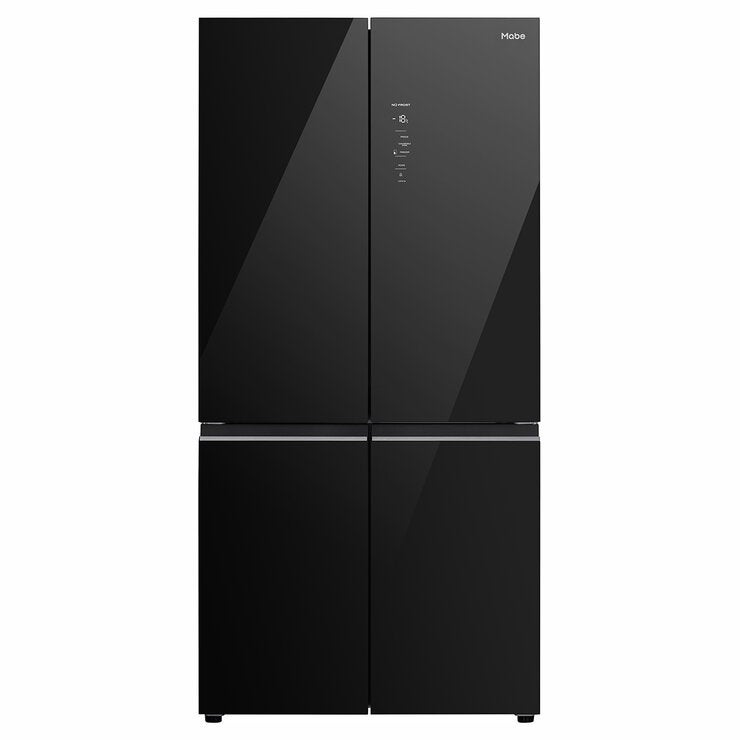 Mabe Refrigerador 21' 4 Puertas Cristal Negro Mabe Refrigerador 21' 4 Puertas Cristal Negro