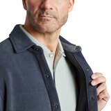 Copper & Oak Chamarra tipo camisa para caballero Azul Mediana