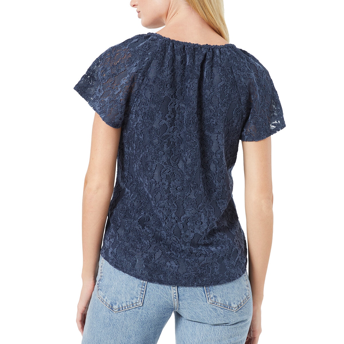 Cupio Blusa para Dama Azul Extra Grande