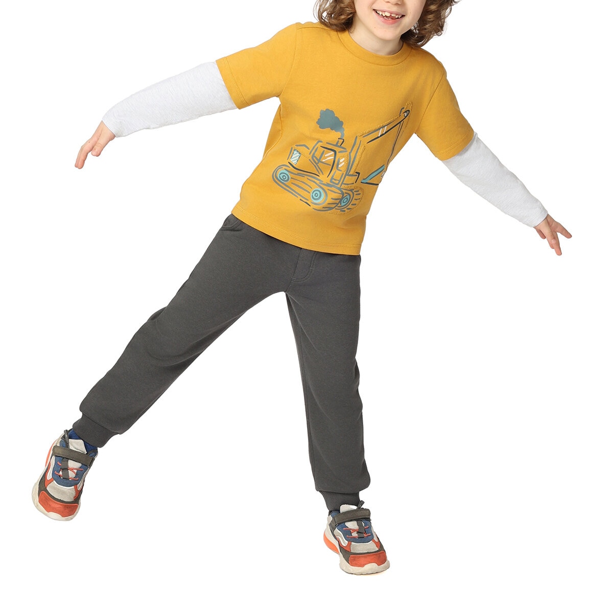 Kids Headquarters Conjunto 4 piezas para Niños y Niñas Construcción 3 Años