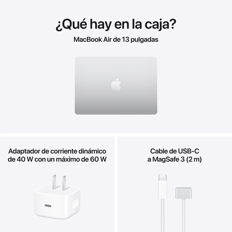 Apple MacBook Air 13" M5 16GB 512GB SSD Plata Apple MacBook Air 13" M5 16GB 512GB SSD Plata