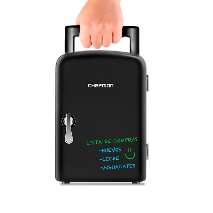 Chefman, Mini Refrigerador y Calentador Pintable
