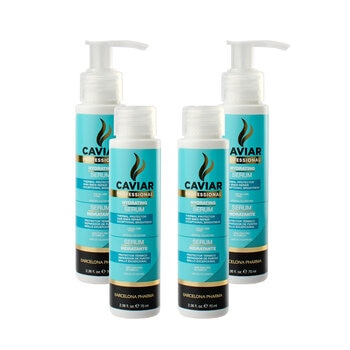 Caviar Serum y Protector de Calor 4 pzas