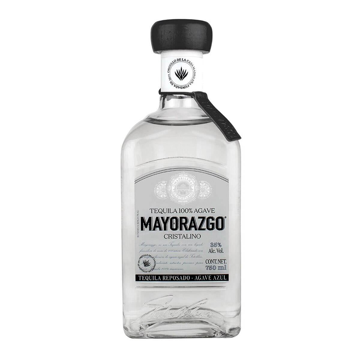 Tequila Mayorazgo Cristalino 750ml Costco México