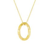 Dije Circular, Oro Amarillo 14K