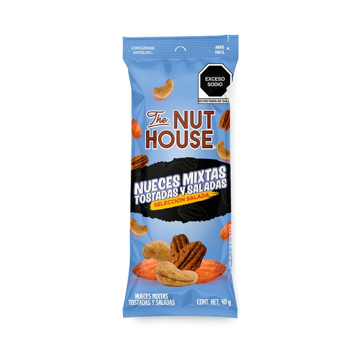 The Nut House Caja de Botanas Surtidas 20 pzas de 40 g