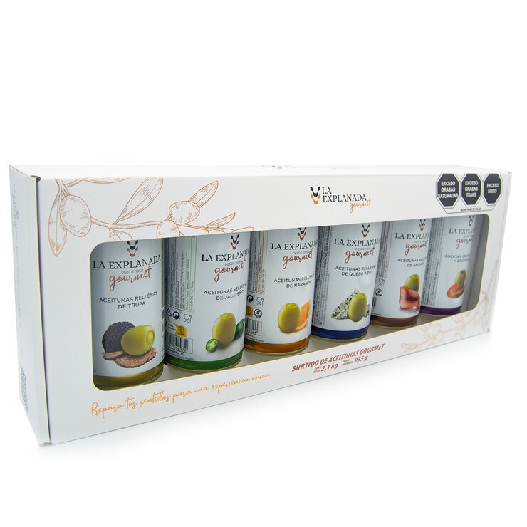 La Explanada Surtido de Aceitunas Gourmet 6/350 g La Explanada Surtido de Aceitunas Gourmet 6/350 g