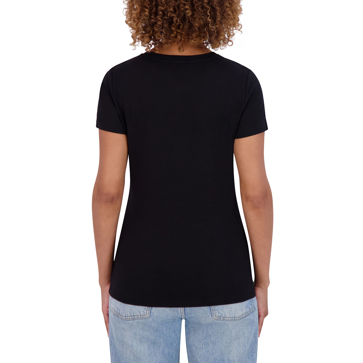 DKNY Blusa para Dama Negro Chica