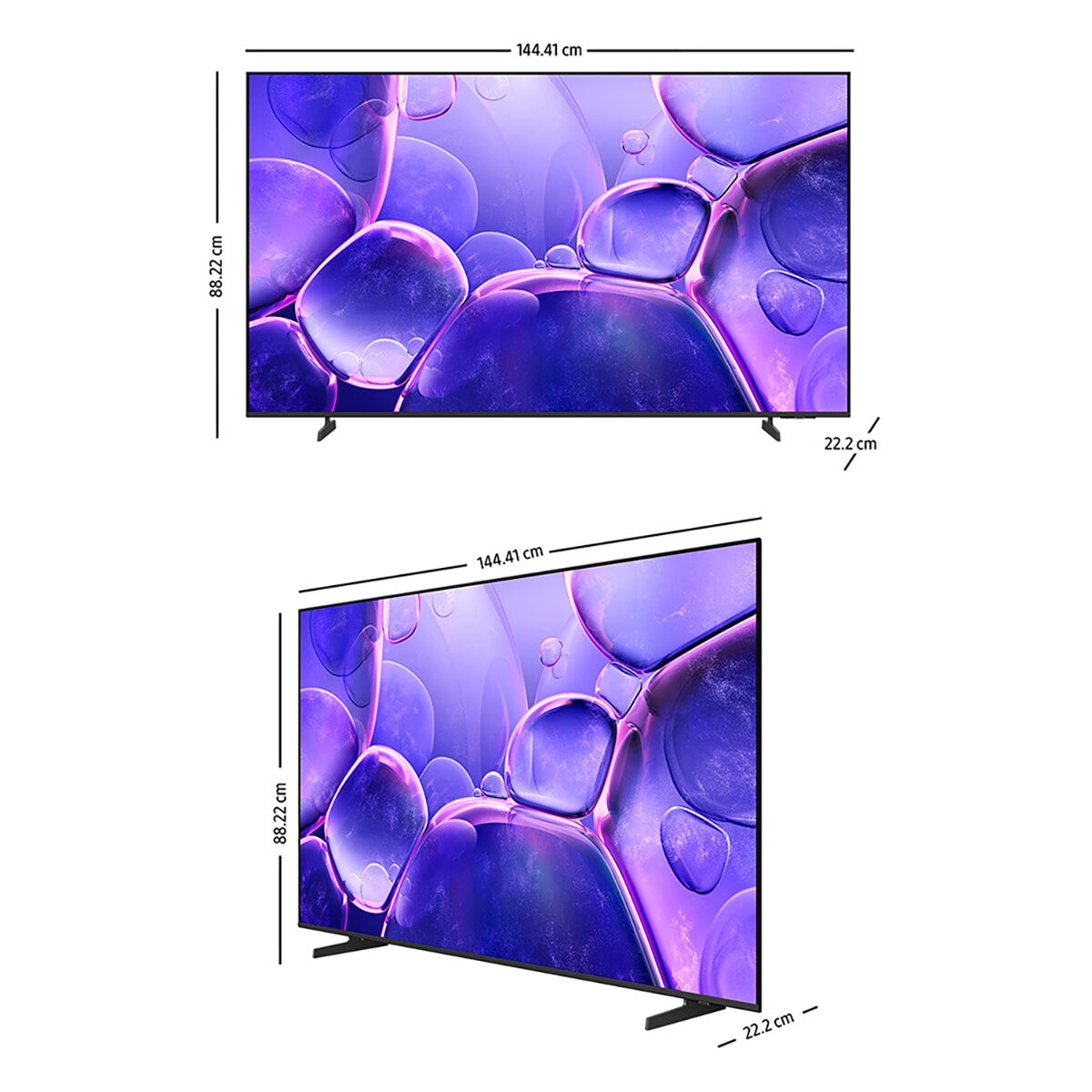 Samsung Pantalla 65" Crystal UHD Smart TV