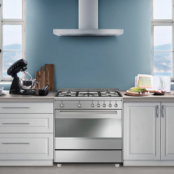 Smeg Estufa a Gas 90 cm