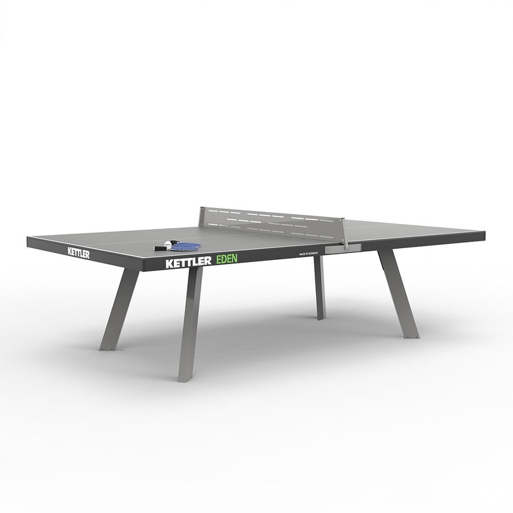 Kettler Mesa De Ping Pong Fija Para Exteriores Eden Gris Kettler Mesa De Ping Pong Fija Para Exteriores Eden Gris