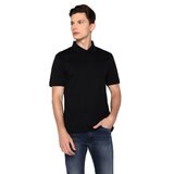 Calvin Klein Polo para Caballero Negro Mediana