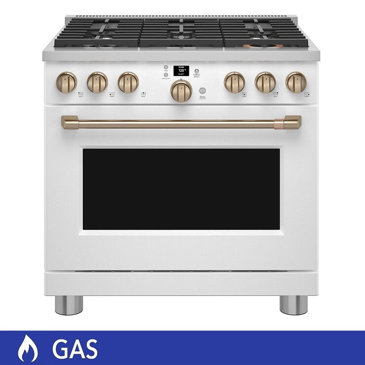 Café Estufa de Gas 90cm Color Blanco