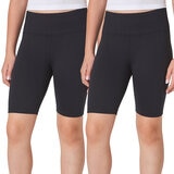 Mondetta Short Biker 2 piezas para Niñas Negro 7 / 8 Años