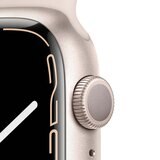 Apple Watch S7 (GPS) Caja de aluminio blanco estrella 45mm con correa deportiva blanco estrella