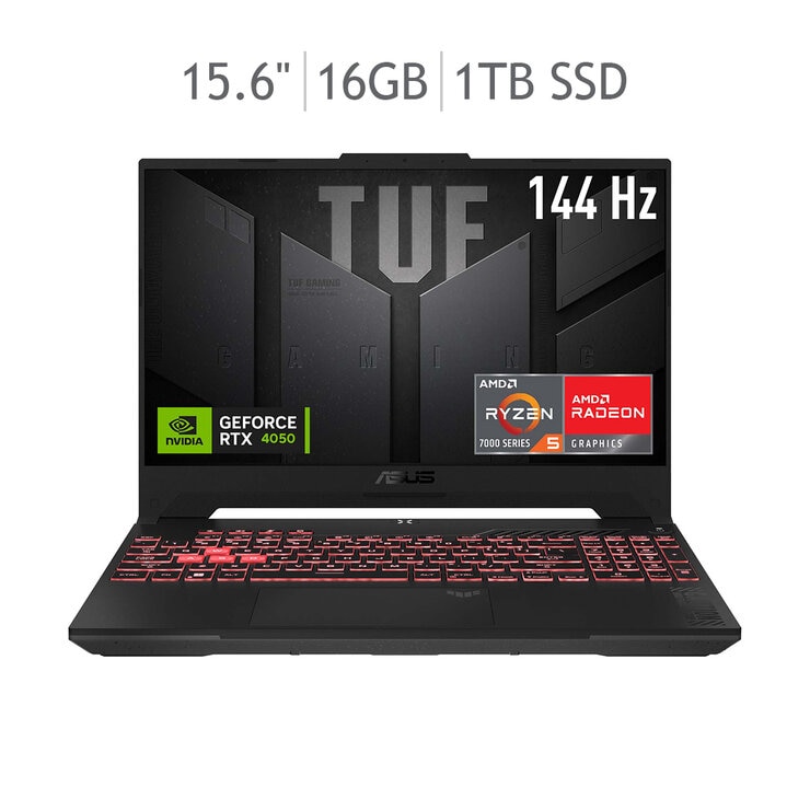 ASUS TUF Gaming Laptop 15.6" Full HD AMD Ryzen 5 16GB 1TB SSD 