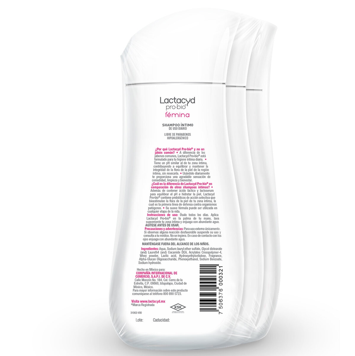 Lactacyd Pro.bio 3 de 200 ml c/u