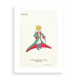 Black Is Color, Cuadro Decorativo El Principito, Enmarcado "Un Abrazo de la Tierra"