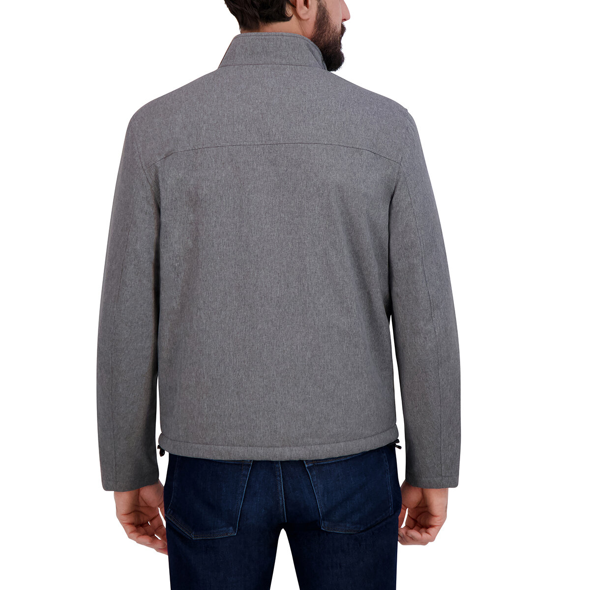 Kenneth Cole Chamarra para Caballero Gris Grande Kenneth Cole Chamarra para Caballero Gris Grande