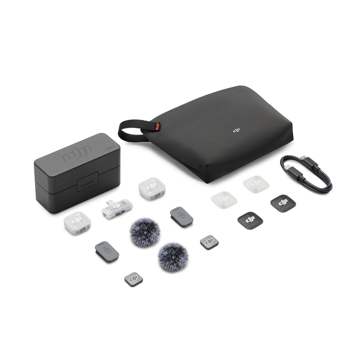 DJI Mic Mini 2 Micrófono (2 Transmisores + 1 Receptor Móvil + Estuche de Carga) DJI Mic Mini 2 Micrófono (2 Transmisores + 1 Receptor Móvil + Estuche de Carga)