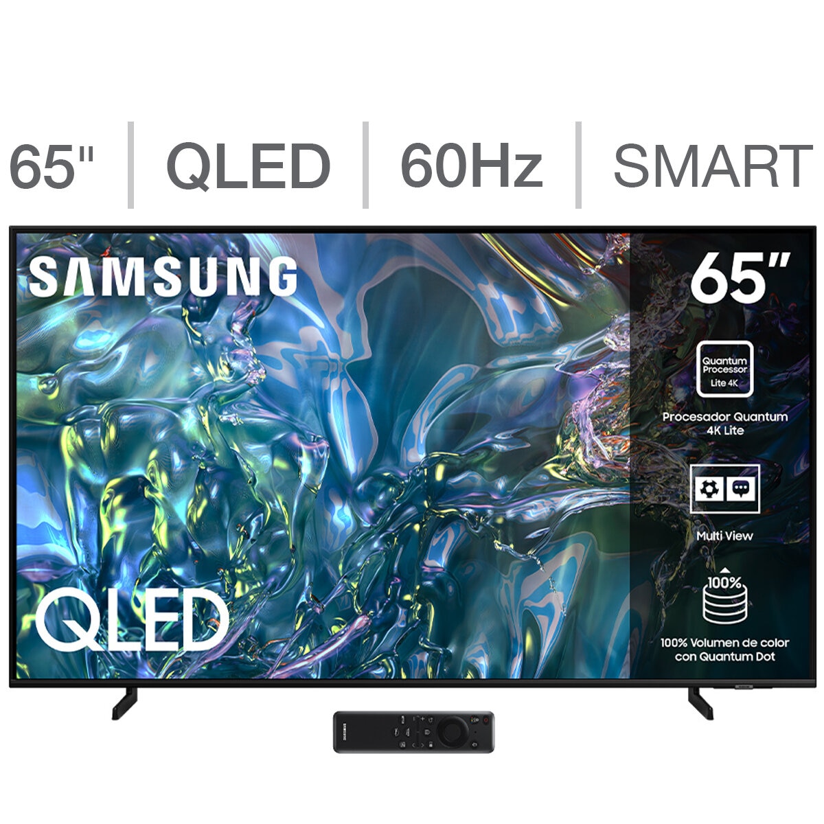 Samsung Pantalla 65" QLED 4K Smart TV
