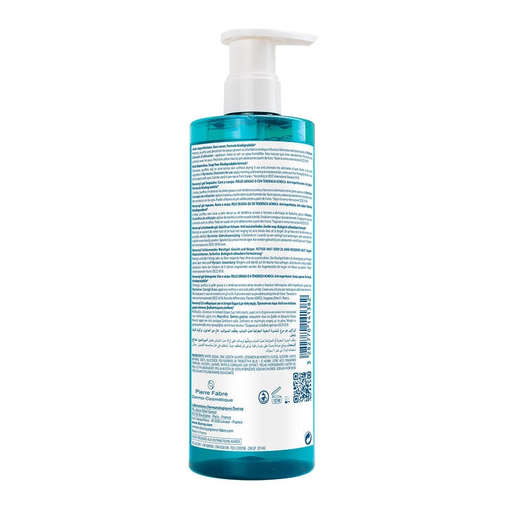 Ducray Gel Limpiador Keracnyl 400 ml