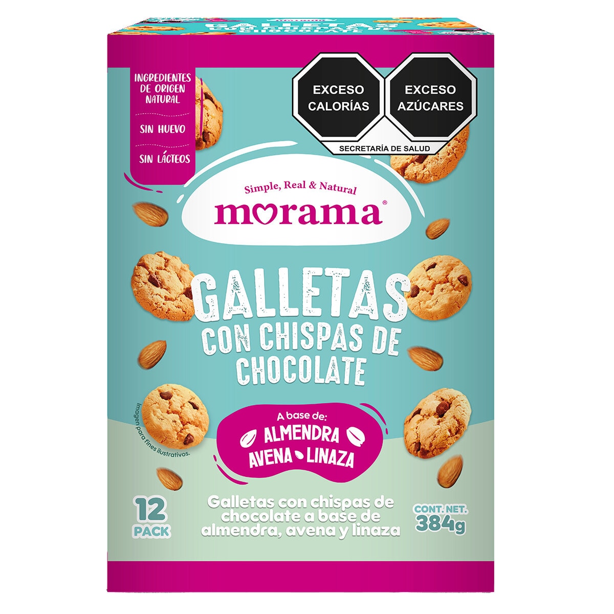 Morama Galletas Chispas Chocolate 384 g