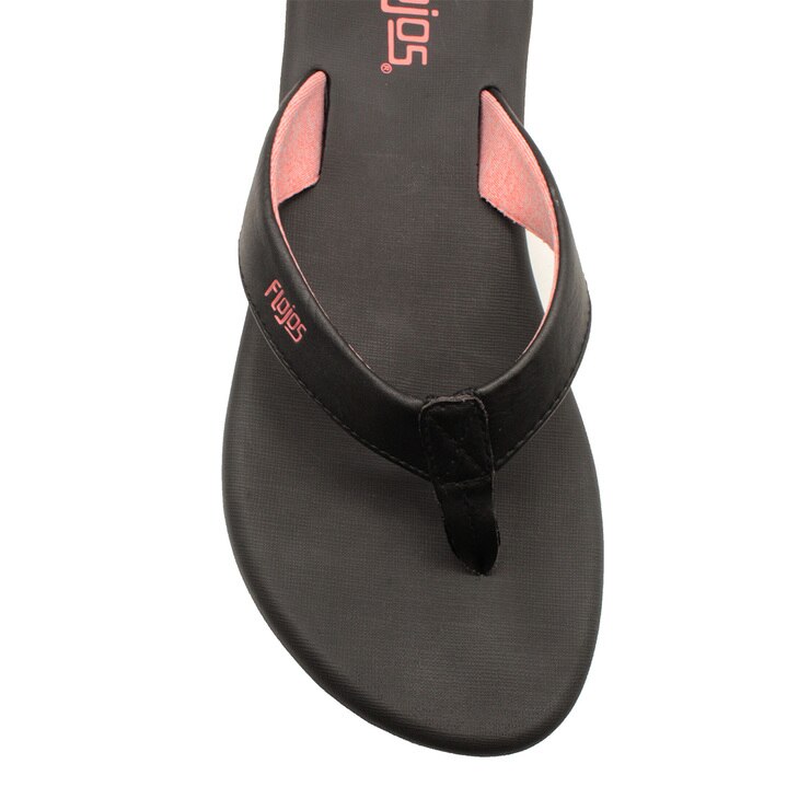 Flojos, Sandalias para Dama, Negro, US 8 / MEX 25 Costco México