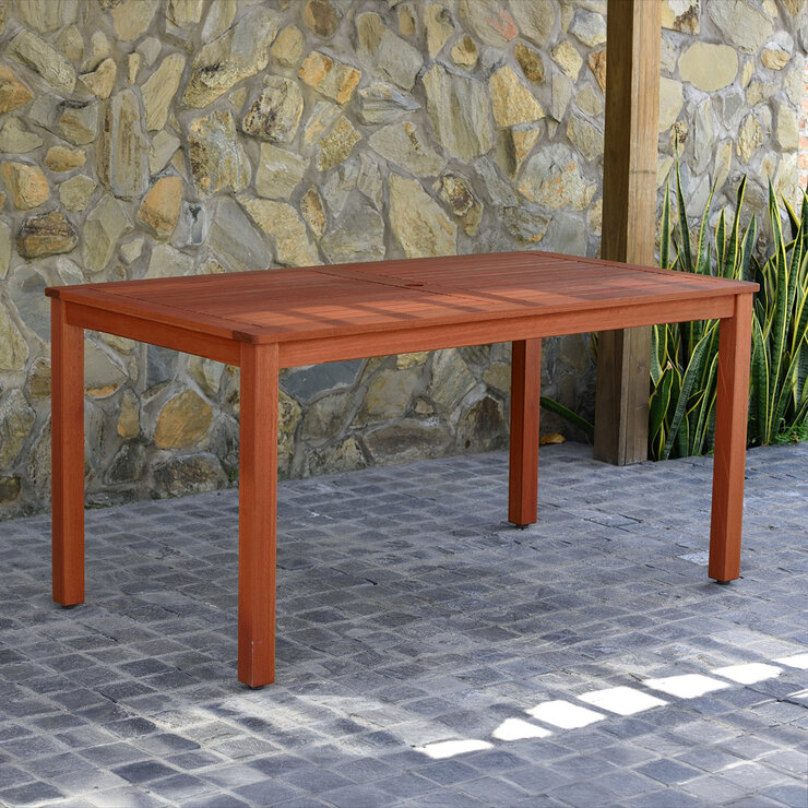 Midtown Concept, Orlando Mesa de Comedor para Exterior de Madera