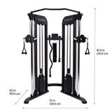 Centr Gimnasio FTX con Banca Plegable