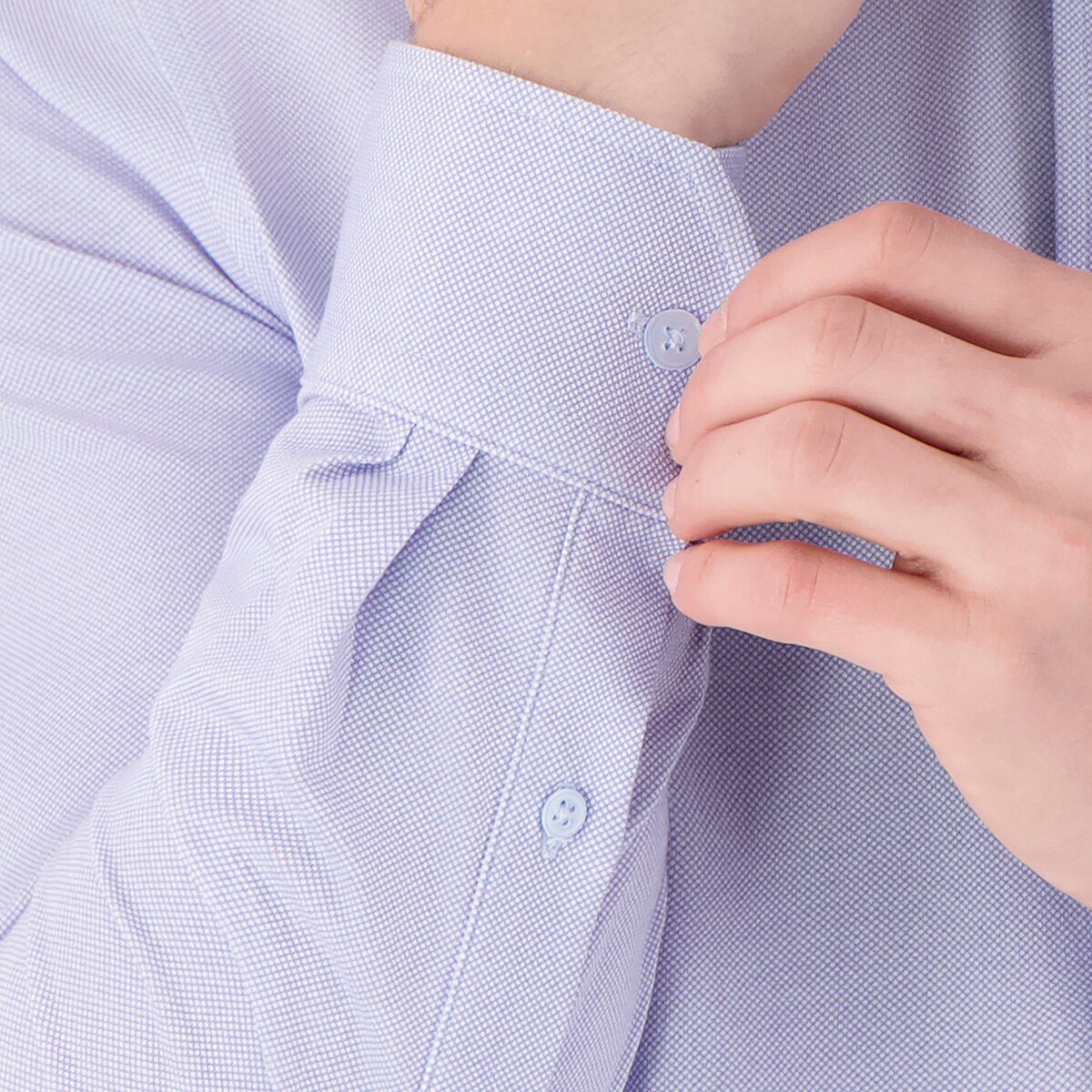 Victor Emmanuel Camisa para Caballero Azul Cuello 16 Manga 34/35