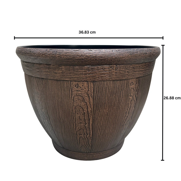 Ames, Tibot Paquete de 3 Macetas de Resina