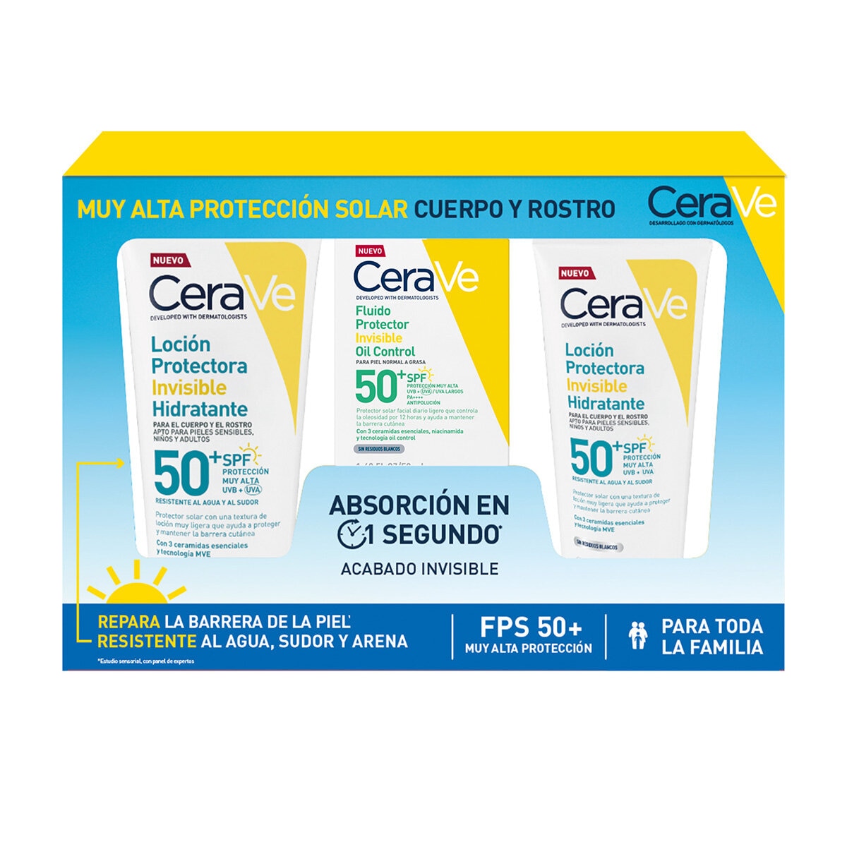 CeraVe Loción Protectora FPS 50+ 404 ml CeraVe Loción Protectora FPS 50+ 404 ml