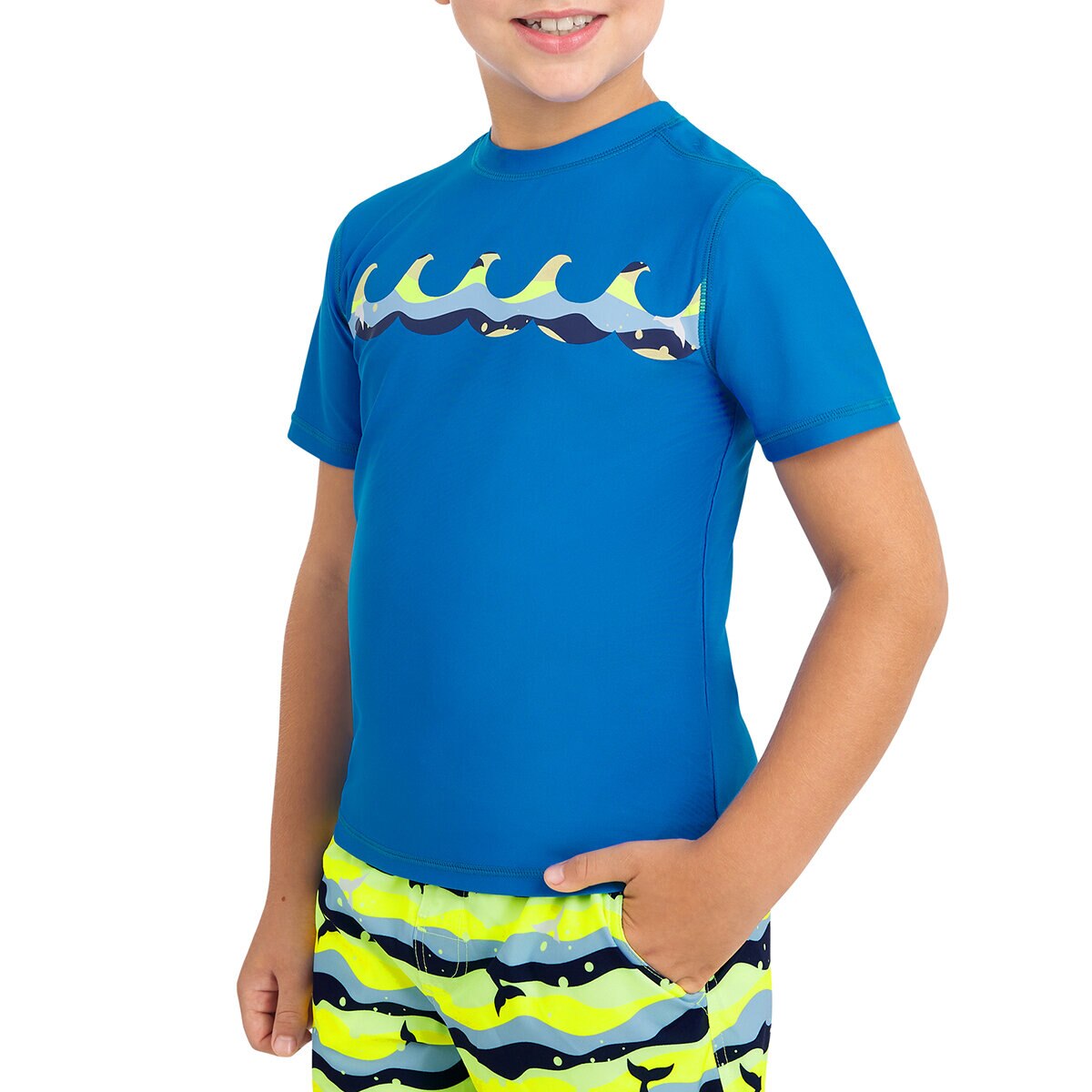Eddie Bauer Traje de Baño para Niños y Niñas Azul 5 / 6 Años