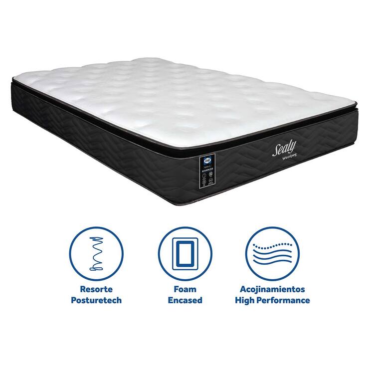 Sealy, Winnipeg, Colchón y Box Matrimonial