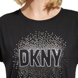 DKNY Playera para Dama Negro