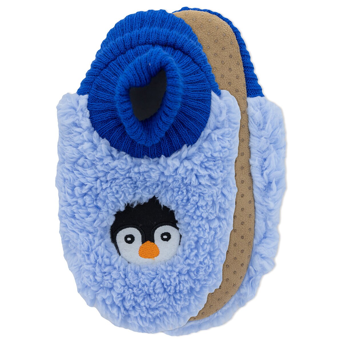 K Bell Pantuflas 2 pares para Niños o Niñas Pingüino / Cerdo 16.5 cm - 19 cm