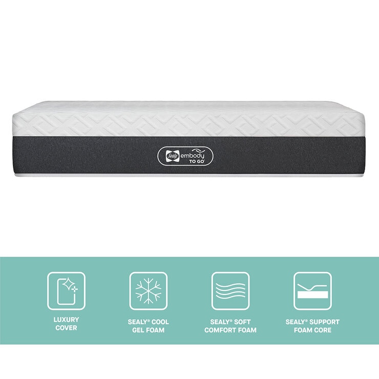 Sealy, Embody To Go, Colchón King Size Sealy, Embody To Go, Colchón King Size
