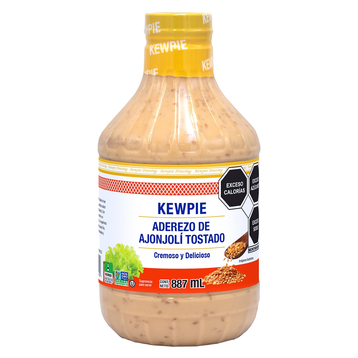 Kewpie Aderezo de Ajonjolí Tostado 887ml