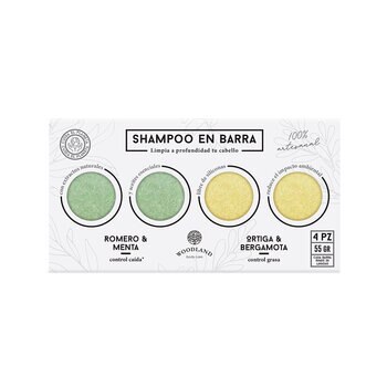 Natural Scents Shampoo en Barra 4 pzas