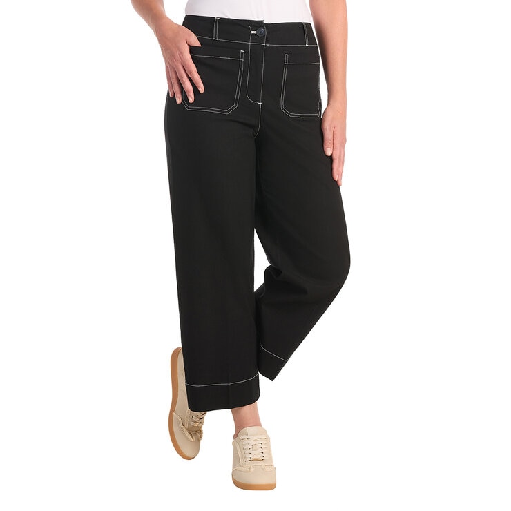 Hilary Radley Pantalones para Dama Negro 4