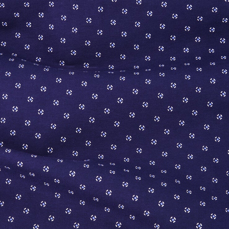 Victor Emmanuel Camisa para Caballero Azul Cuello 16.5 Manga 34/35