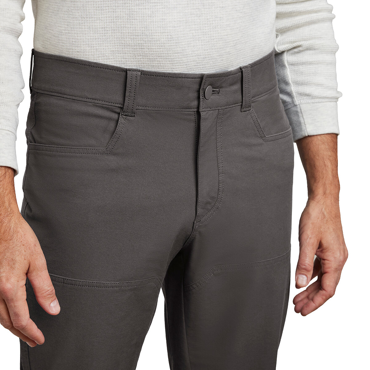 Kirkland Signature Pantalones para Caballero gris 34 x 32