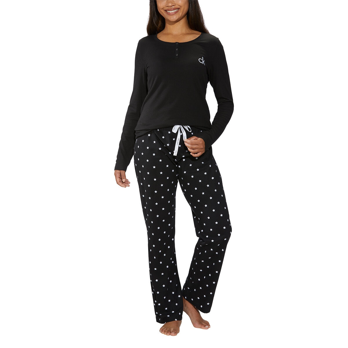 Calvin Klein Pijama para Dama 2 Piezas Negro | Costco Mé...