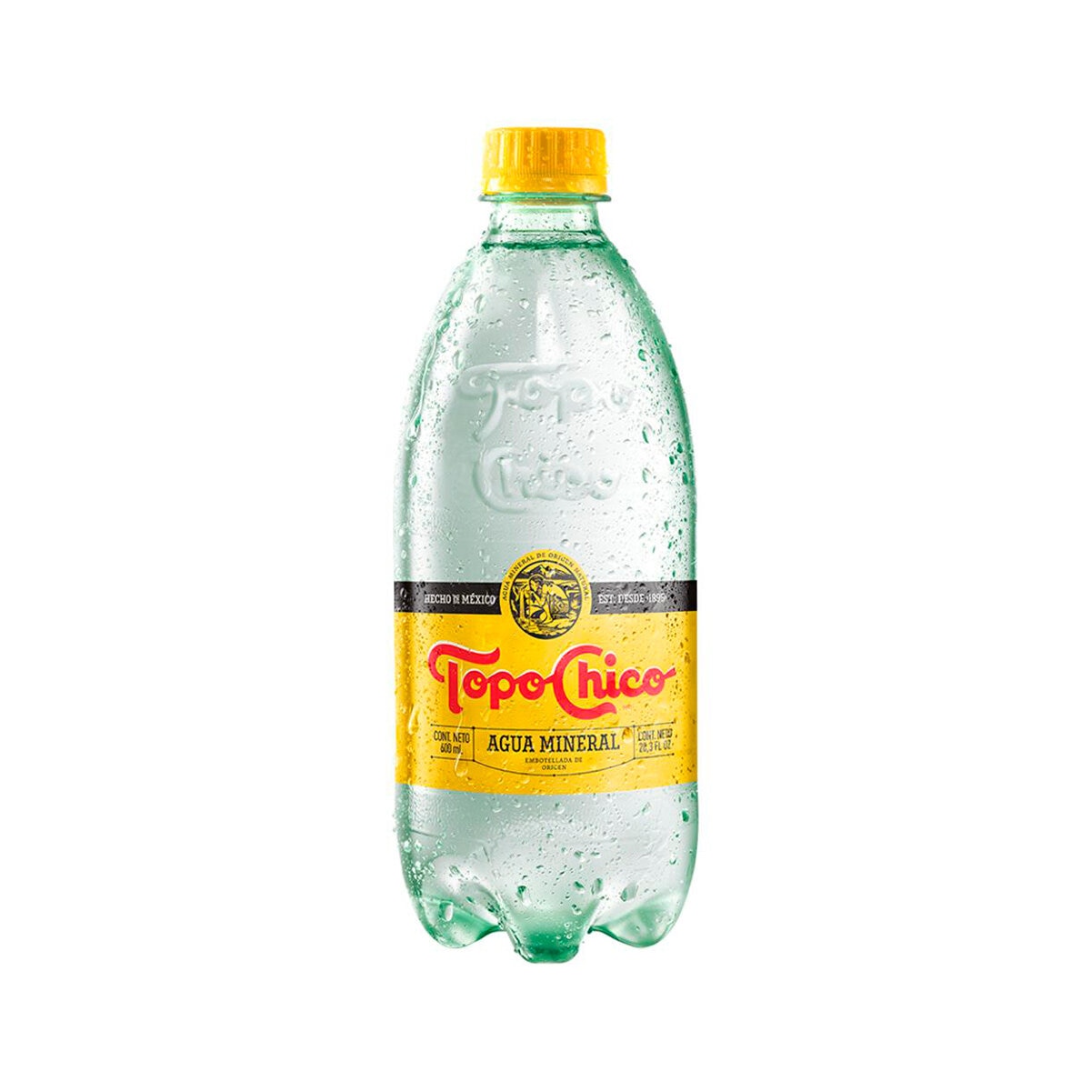 Topochico Agua Mineral 12 pzas de 600 ml